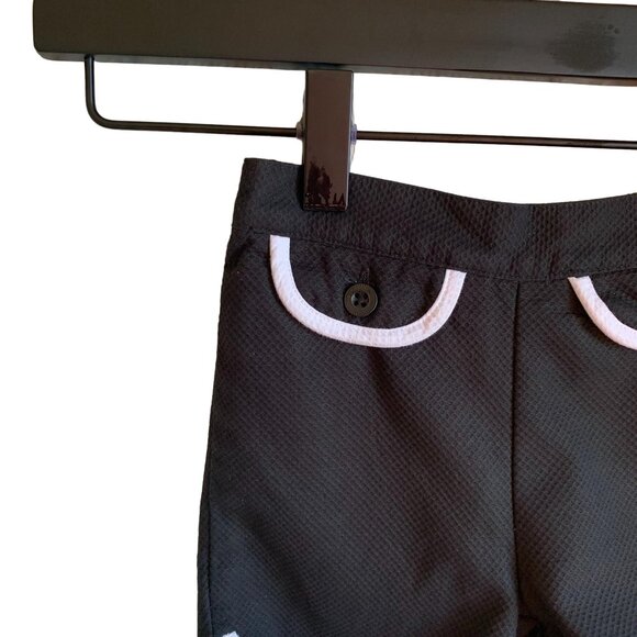 Janie & Jack Black & White Pants12-18 Months - Picture 3 of 4